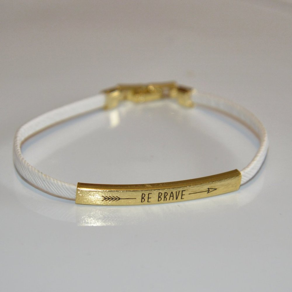 8/$20 Be Brave Bracelet
